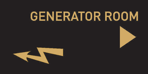 Generator Room, Right-Facing Arrow