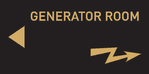 Generator Room, Left-Facing Arrow