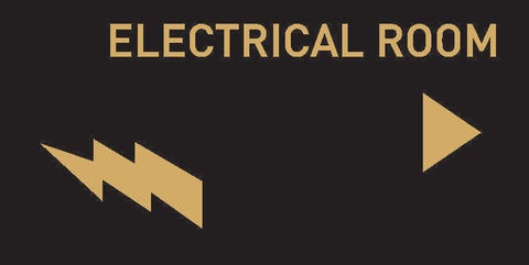 Electrical Room, Right-Facing Arrow