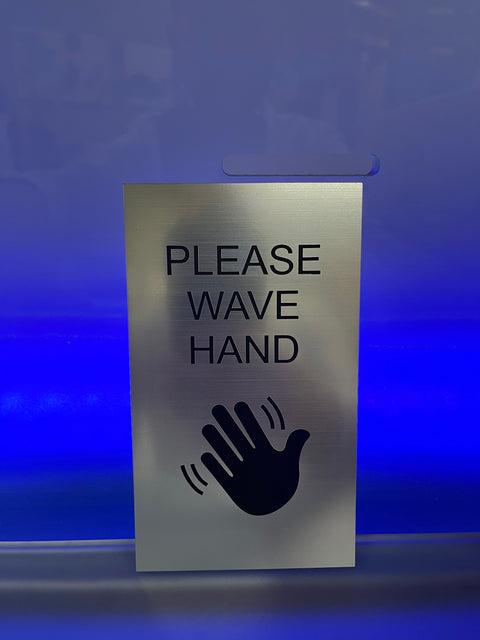 Please Wave Hand (3.5" x 6")