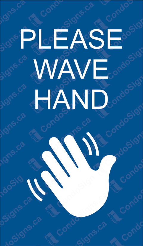 Please Wave Hand (3.5" x 6")
