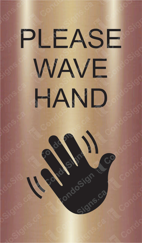 Please Wave Hand (3.5" x 6")