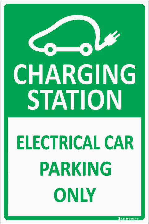 Charging Station: Electric Vehicles Only