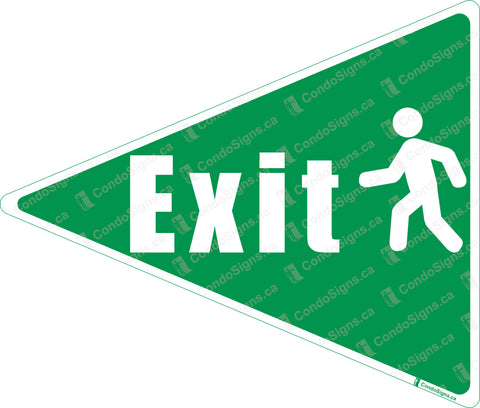 EMERGENCY EXIT - RIGHT,LEFT