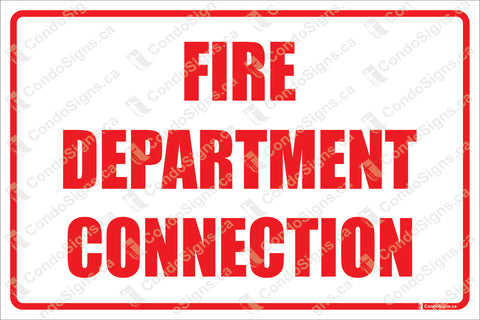 FIRE DEPARTMENT CONNECTION