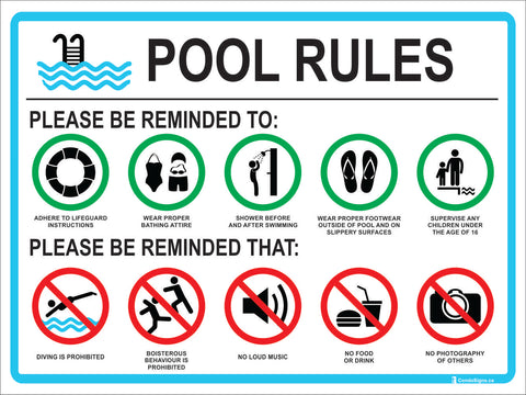 Pool Rules
