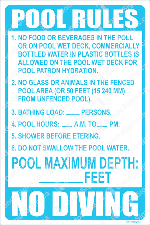 POOL RULES