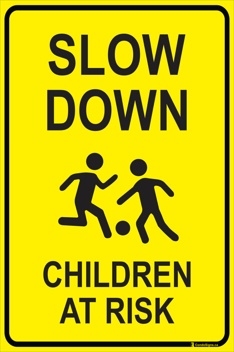 Slow Down, Children at Play