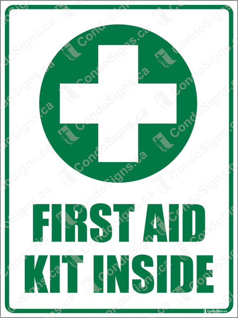 FIRST AID KIT INSIDE