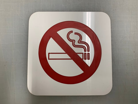 No Smoking (4" x 4")