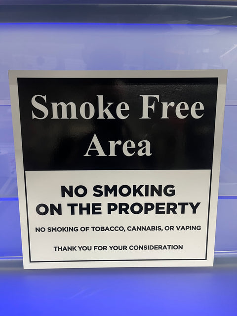 Smoke Free Area (No Smoking on the Property)