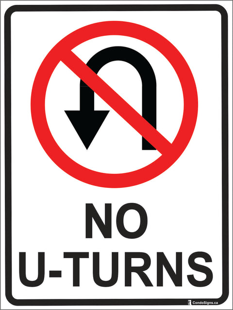 No U-Turns Permitted