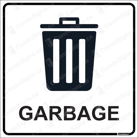 Garbage (18" x 18")