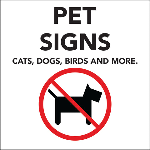 Pet Signs