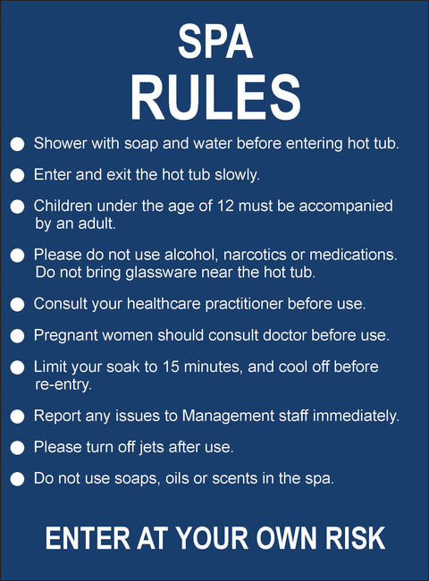 Spa Rules