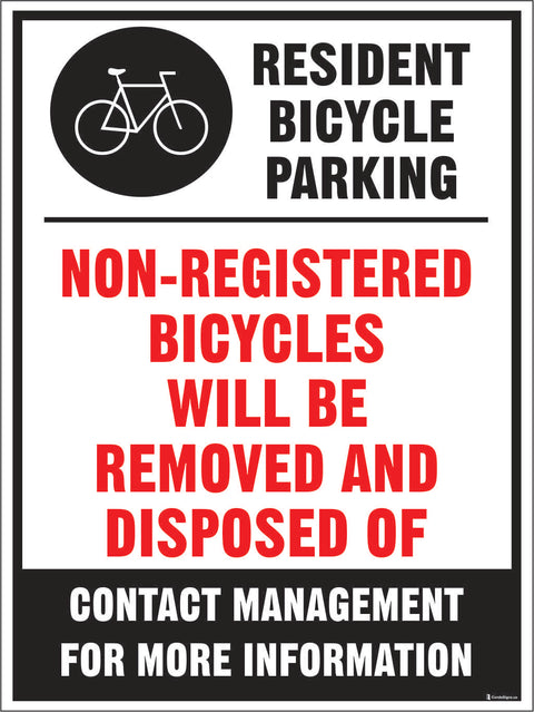 No Bicycle Parking Sign Circle No Stock Vector (Royalty Free) 430968202  Shutterstock