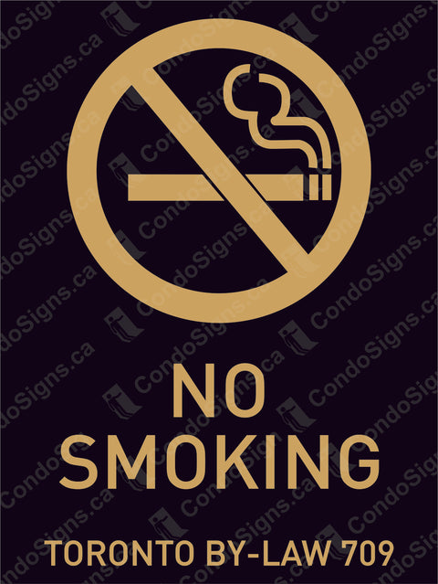 No Smoking, Toronto By-Law 709