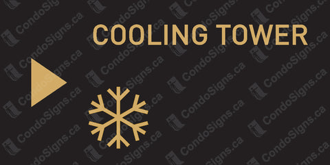Cooling Tower, Right-Facing Arrow