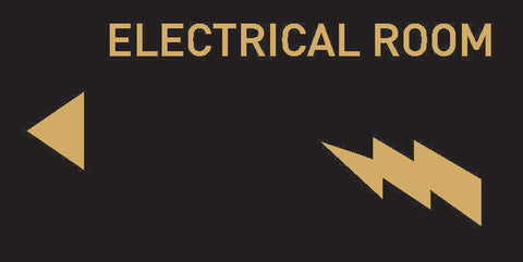 Electrical Room, Left-Facing Arrow