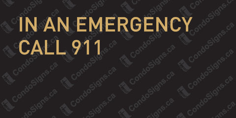 In An Emergency, Call 911