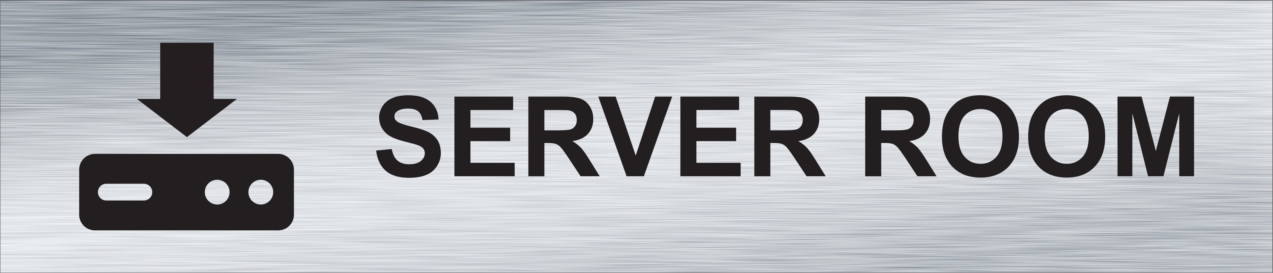 Server Area Signs Server Room Plate with Picto (14