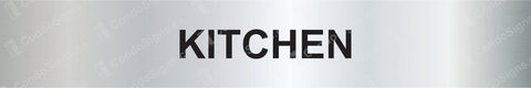 Kitchen Door Plate (12" x 2")