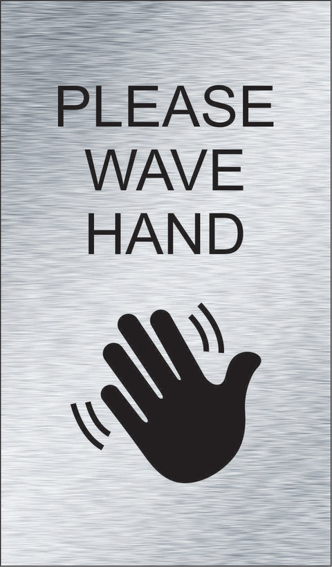 Please Wave Hand (3.5" x 6")