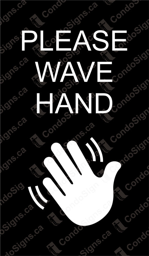 Please Wave Hand (3.5" x 6")