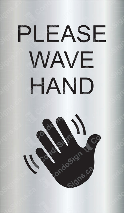 Please Wave Hand (3.5" x 6")