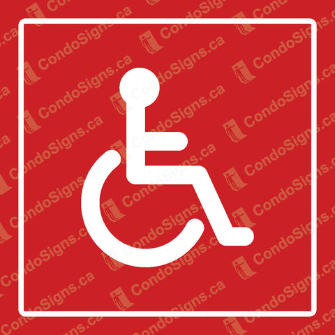 Accessibility Sign