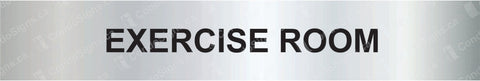 Exercise Room Doorplate