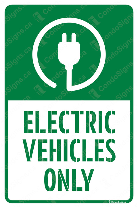 Electric Vehicles Only