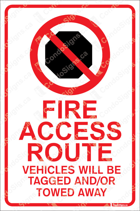Fire Access Route