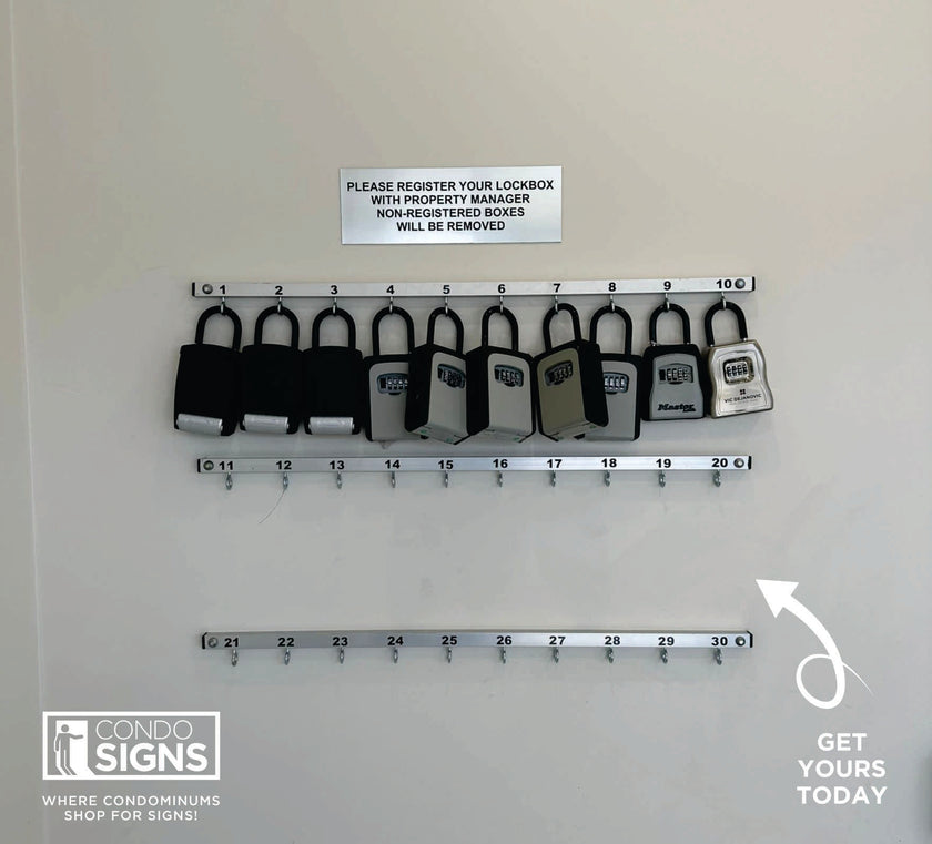 Realtor Lockbox Bars – The CondoSigns Store