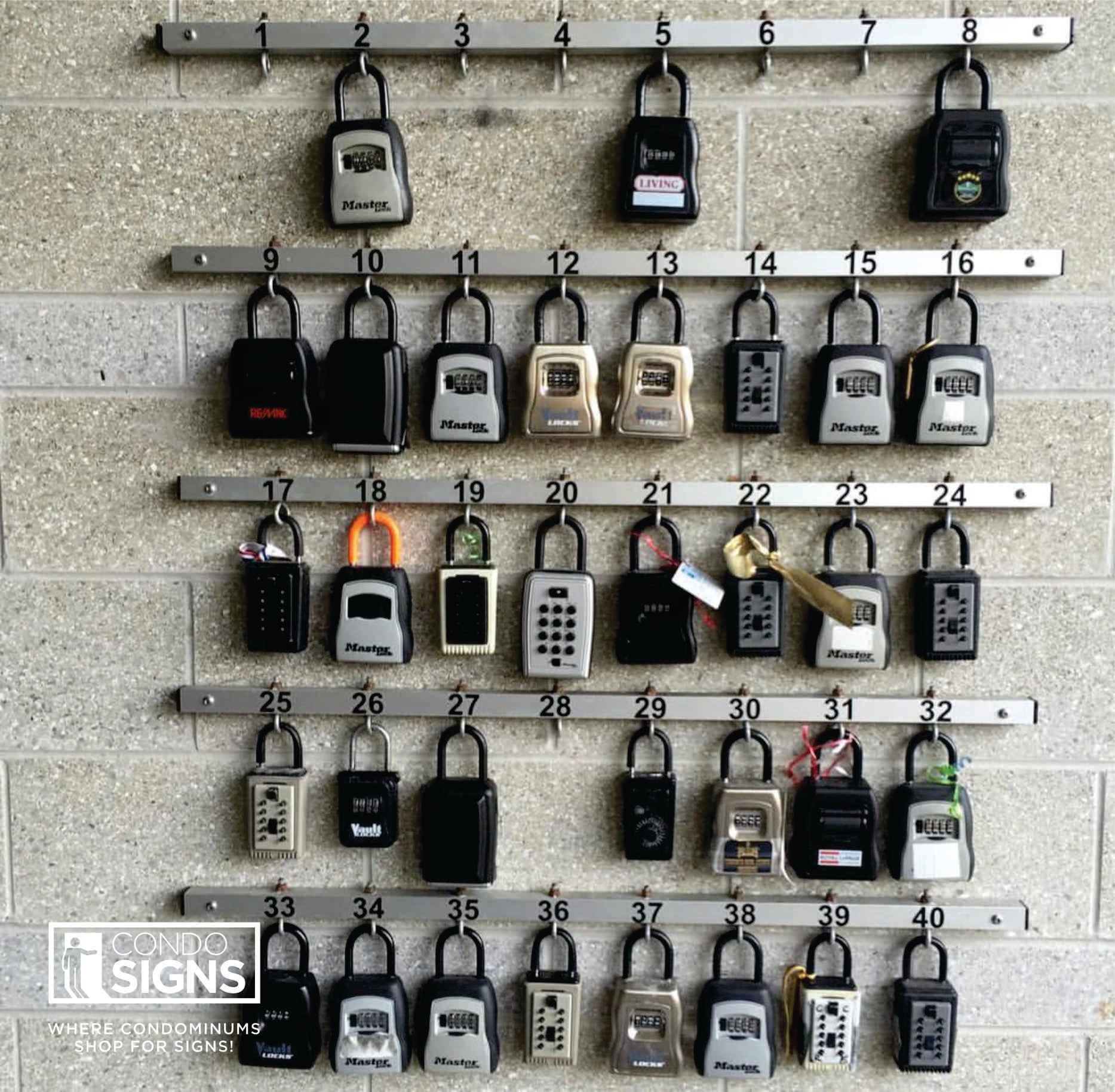 Building Lockbox Realtor Lockbox Bars – The CondoSigns Store