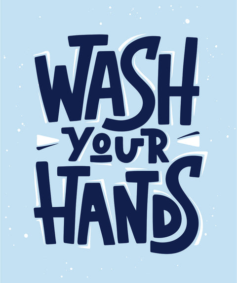 Wash Your Hands (Poster Print)