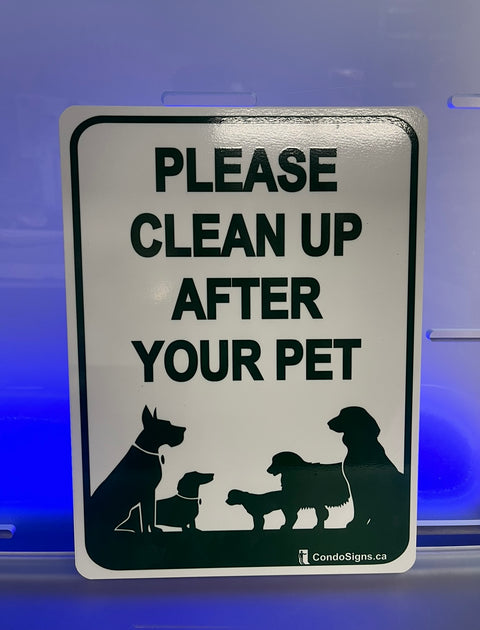 Please Clean Up After Your Pet