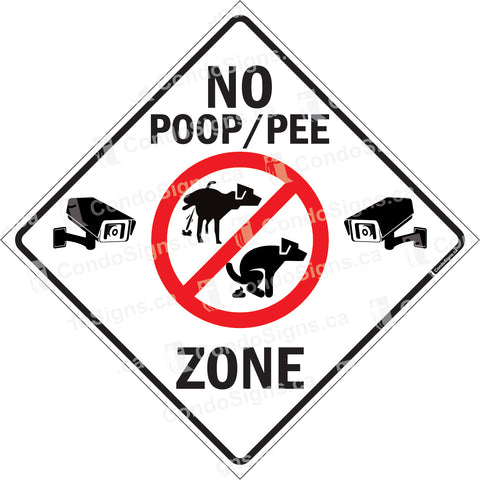 NO POOP/PEE ZONE