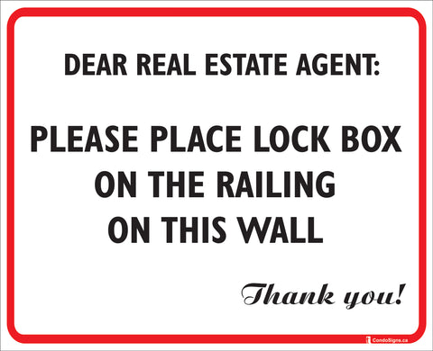 Dear Real Estate Agents Instructions