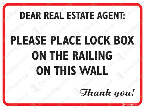 Dear Real Estate Agents Instructions