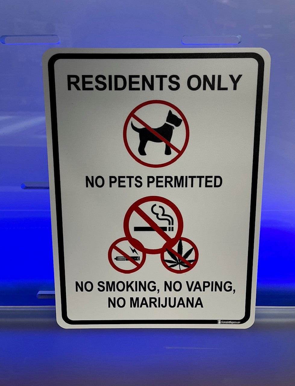 Residents Only, No Pets Permitted, No Smoking, No Vaping, No Marijuana ...
