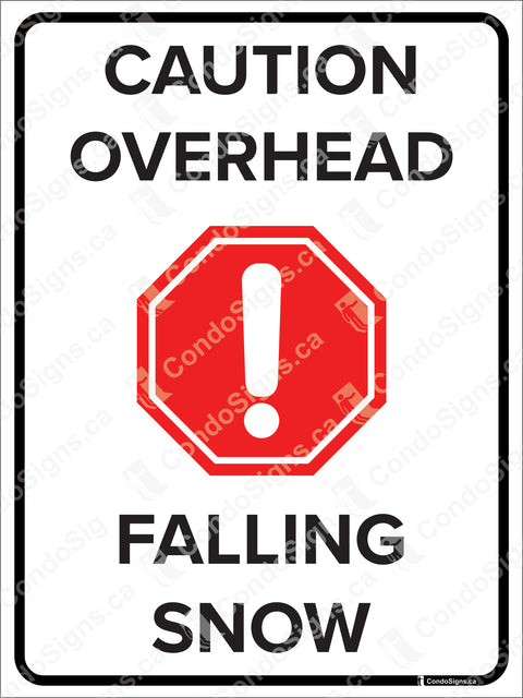 Caution Overhead, Falling Snow