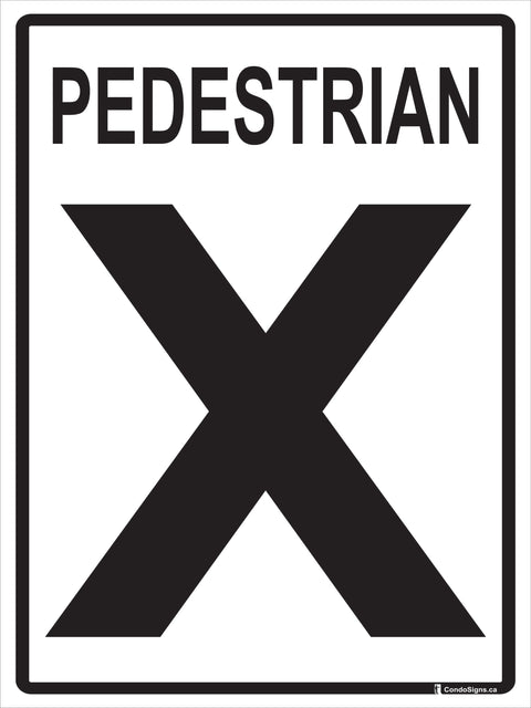 Pedestrian X (Crossing)